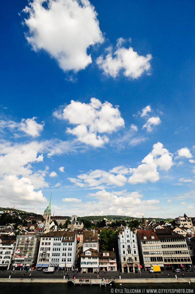 Skies above Zurich